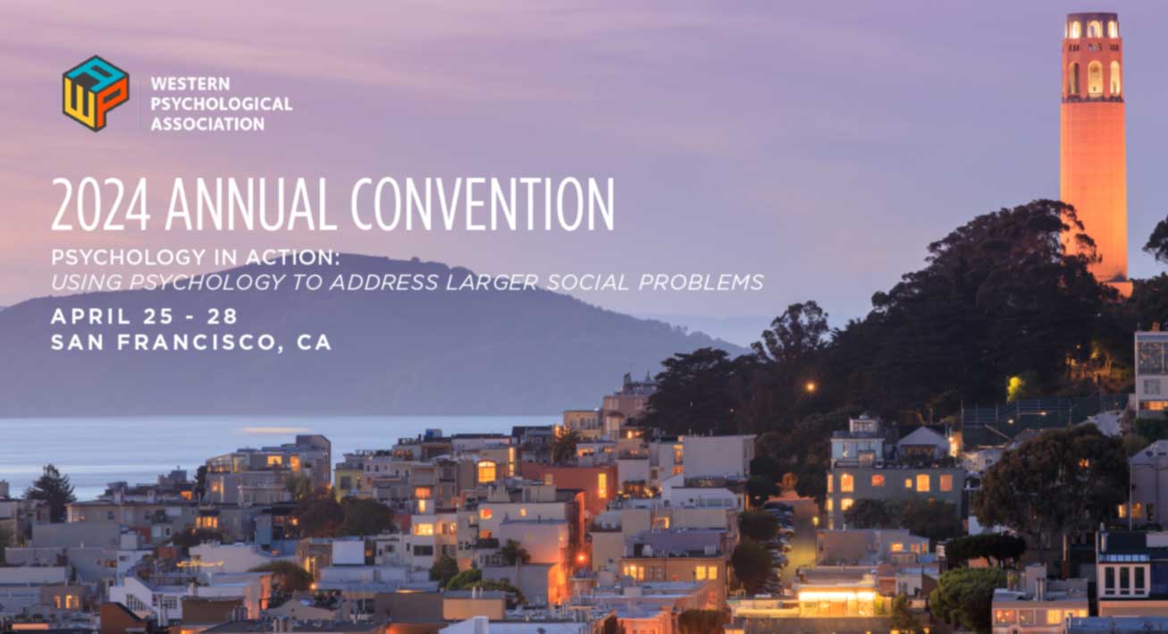 San Fransico skyline with the 2024 Convention and WPA logo